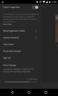 Adobe Photoshop Lightroom android App screenshot 2